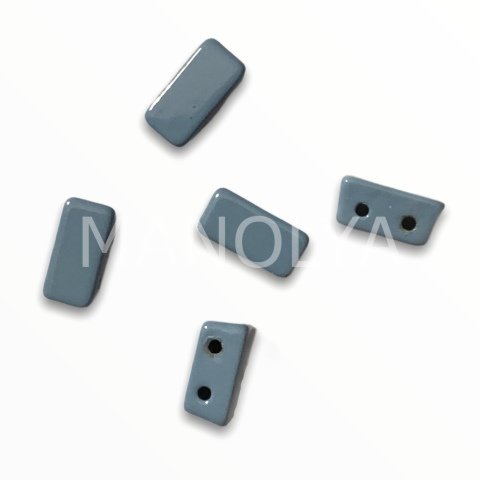 7x4mm GRİ YATAY ÇUBUK DOMİNO