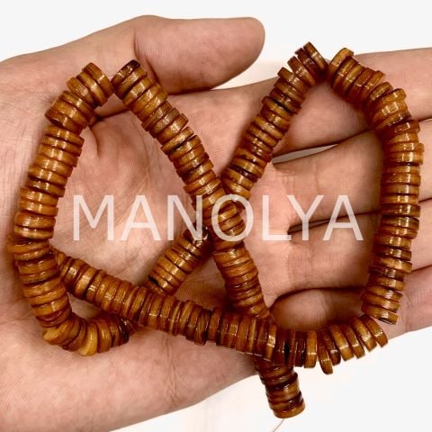 8mm. KAHVE SEDEF DİZİ