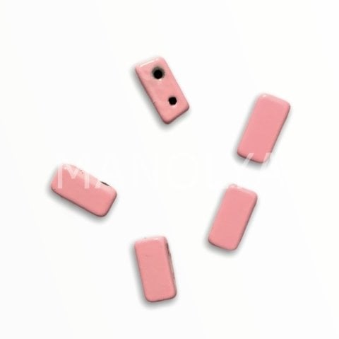 7x4mm AÇIK PEMBE YATAY ÇUBUK DOMİNO
