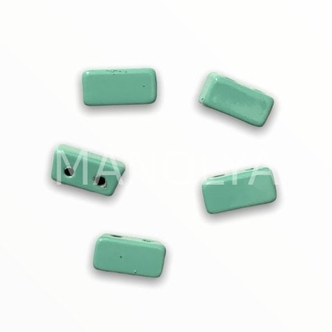 7x4mm TURKUAZ YATAY ÇUBUK DOMİNO