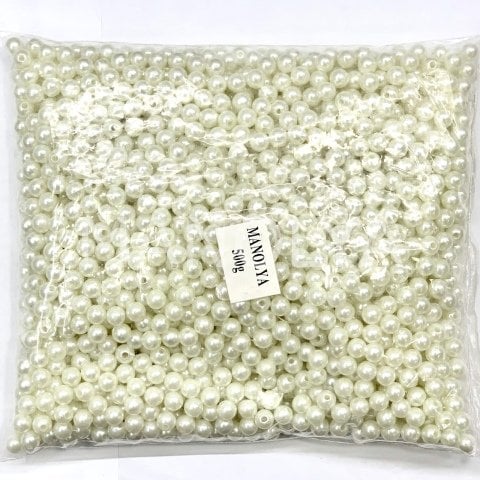 8mm. PLASTİK İNCİ 500gr.