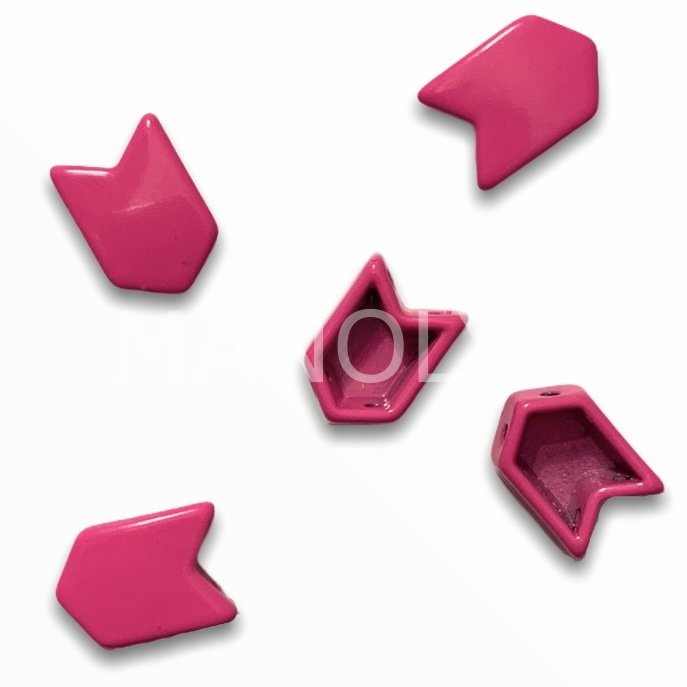 11x8mm KOYU PEMBE UZUN OK DOMİNO