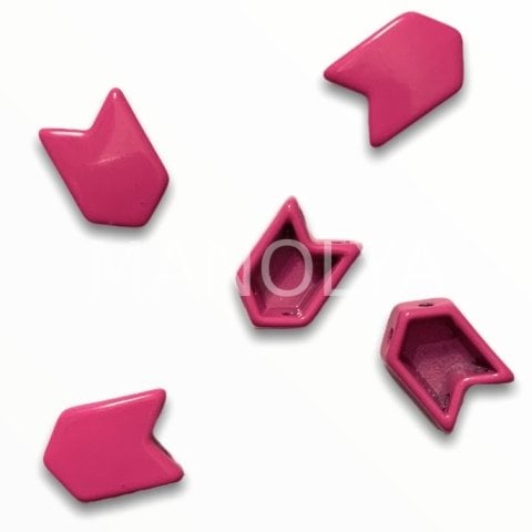 11x8mm KOYU PEMBE UZUN OK DOMİNO