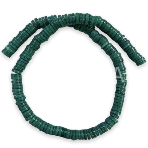 8mm. KOYU YEŞİL SEDEF DİZİ