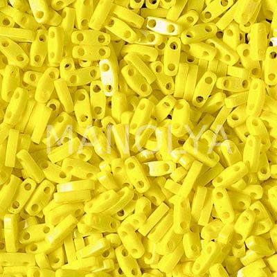 QTL404 Miyuki Quarter Tila Opaque Yellow (Çeyrek Tila 404)