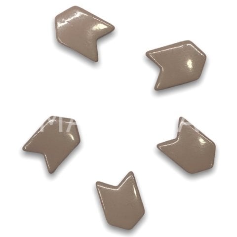 11x8mm KAHVE UZUN OK DOMİNO
