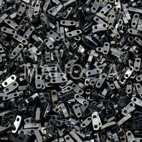 QTL464 Miyuki Quaeter Tila Light Gunmetal (Çeyrek Tila 464)