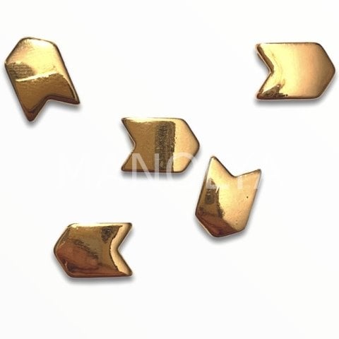 11x8mm ALTIN UZUN OK DOMİNO