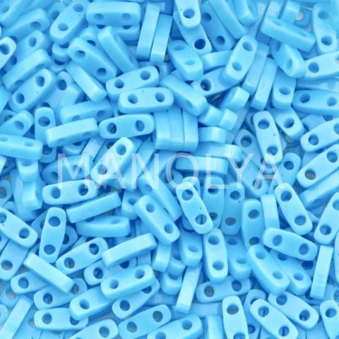 QTL413 Miyuki Quarter Tila Opaque Light Blue (Çeyrek Tila 413)