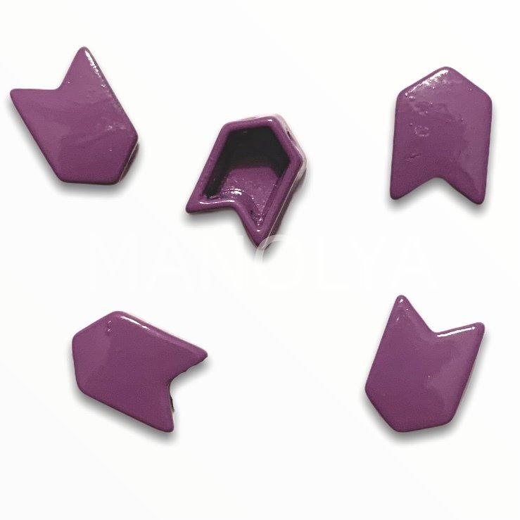 11x8mm MOR UZUN OK DOMİNO