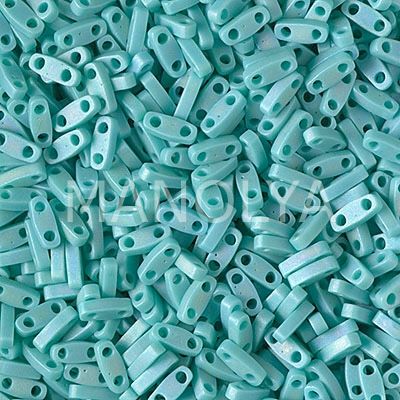 QTL412FR Miyuki Quarter Tila Matte Opaque Turquoise AB (Çeyrek Tila 412FR)