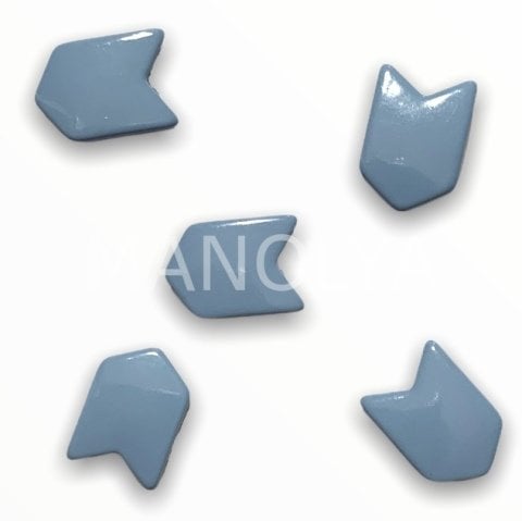 11x8mm GRİ UZUN OK DOMİNO