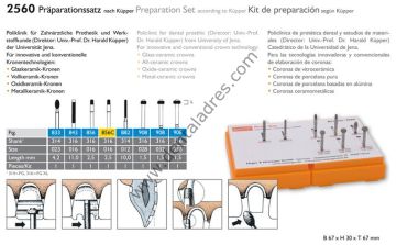 Preparation Set - Kesim Frez Seti - 2560