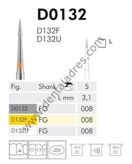 D0132 Carpide Cila Frezi - 5 Adet