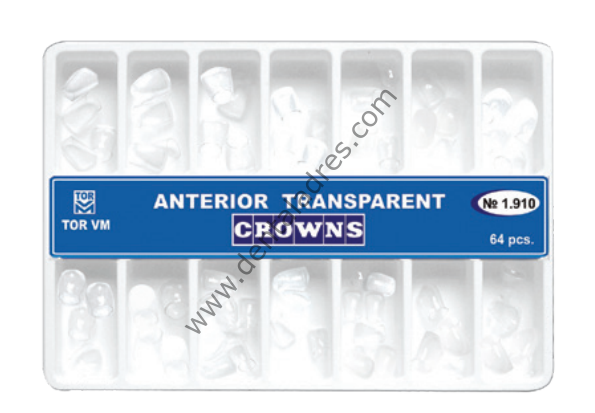 1910 Anterior Transparan Strip Kron Set