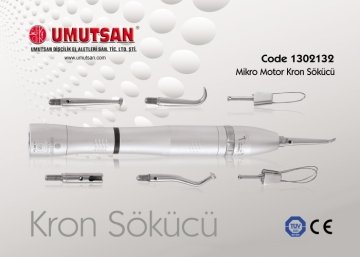 Mikro Motor Kron Sökücü