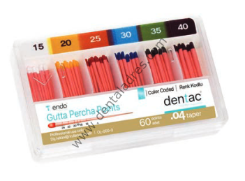 DENTAC gutta percha açılı