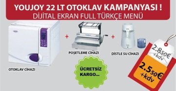 22 LT OTOKLAV KAMPANYASI | FULL TÜRKÇE MENÜ