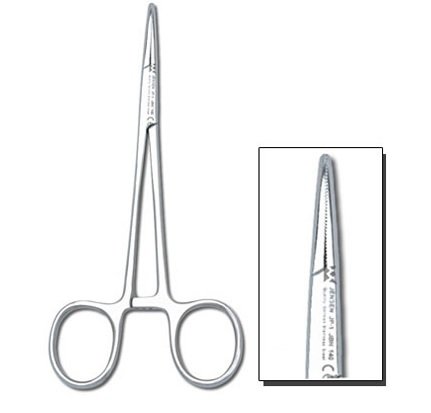 Portegü Hemostat MICRO - Düz