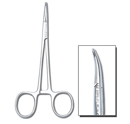 Portegü Hemostat MICRO - Eğri