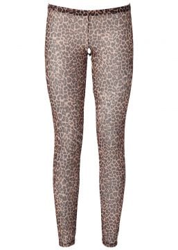 Büyük Beden Fantazi Leopar Tayt ABM4007