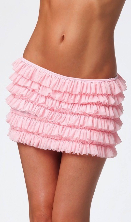Fırfırlı Seksi Mini Etek ABM7045