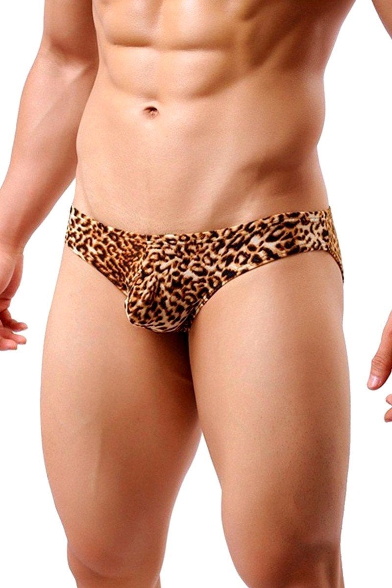 Leopar Desenli Erkek İç Çamaşır ABM7051