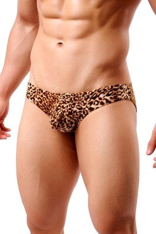 Leopar Desenli Erkek İç Çamaşır ABM7051