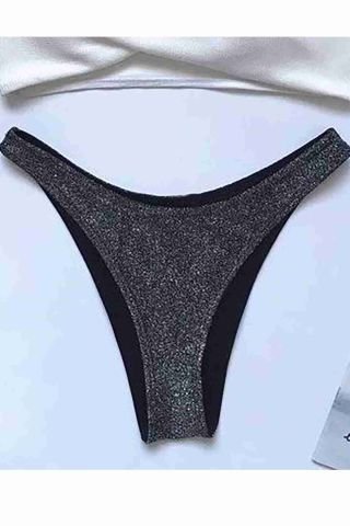 Simli Bikini Altı Siyah ABM9091
