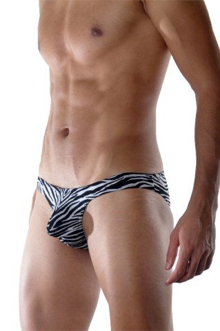 Zebra Desenli Erkek Slip ABM7095