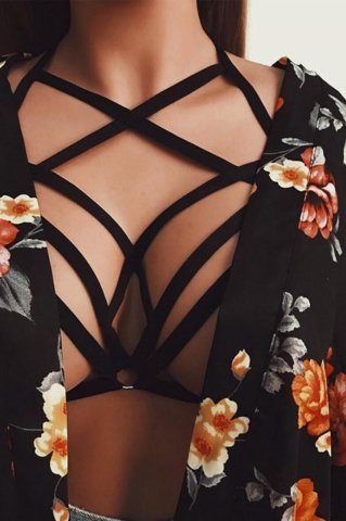 3 Sıralı Çapraz Detaylı Seksi Harness ABM8101