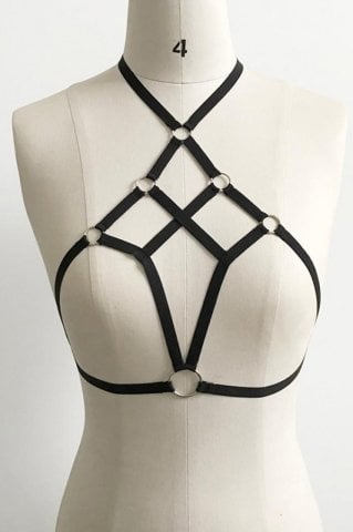 Göğüs Kafesli Seksi Harness ABM8104