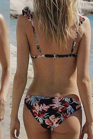 Desenli Bikini Altı Çok Renkli ABM9106
