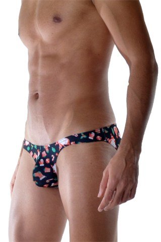 Desenli Fantazi Erkek Slip ABM7109