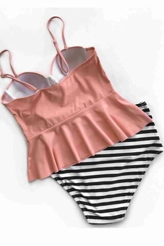 Yüksek Bel Bikini Altı Çok Renkli ABM9120
