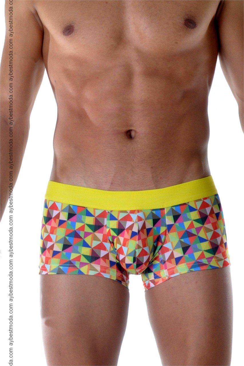 Desenli Fantazi Erkek Boxer ABM7134