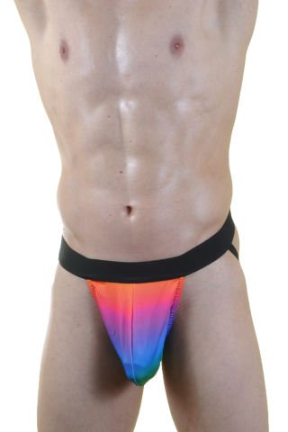 Renkli Jockstrap Fantazi İç Giyim ABM7136