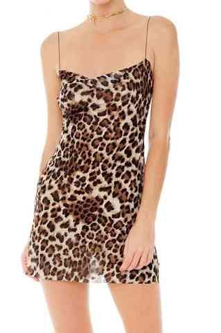 Leopar Desenli Gecelik ABM8144