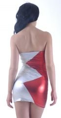 Seksi Parlak Fantazi Mini Elbise ABM1152