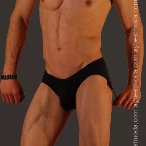 Seksi Esnek Micro Erkek Jockstrap ABM3163 - Erkek Fantazi İç Giyim
