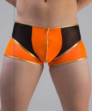 Turuncu Siyah Tansparan Erkek Boxer ABM2168
