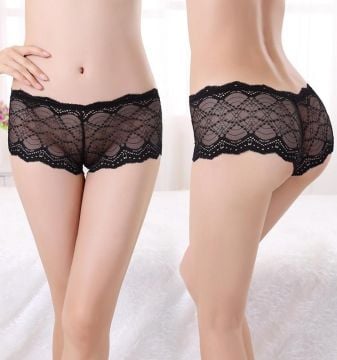 Transparan Desenli Seksi Külot ABM2170