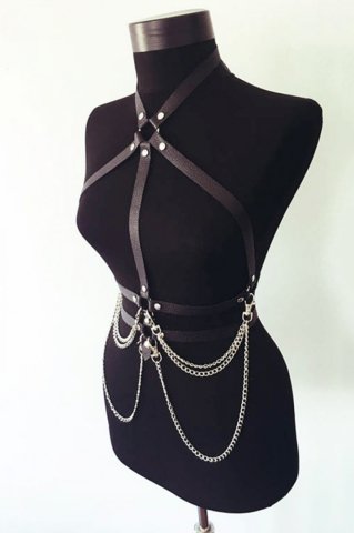 Deri Vücut Kemeri Harness ABM8266