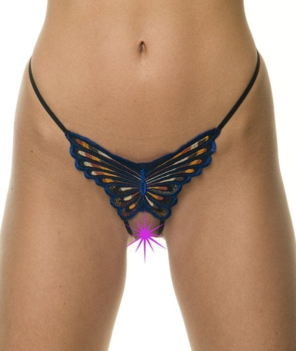 Özel Dekolte Kelebekli String ABM2275