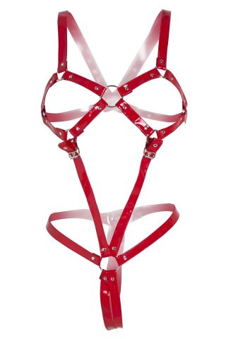 Fantezi Giyim Deri Harness ABM8280