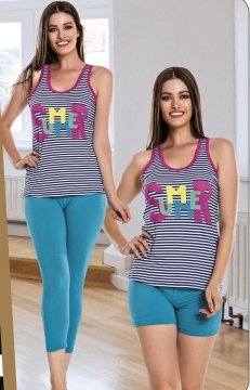 Summer 3' lü Pijama Takım ABM6285