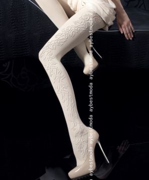 Desenli Üç Boyutlu Külotlu Çorap - 3D Külotlu Çorap ABM4286