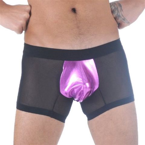 Erkek Transparan Fantezi Boxer ABM4325 - Erkek Fantazi İç Giyim