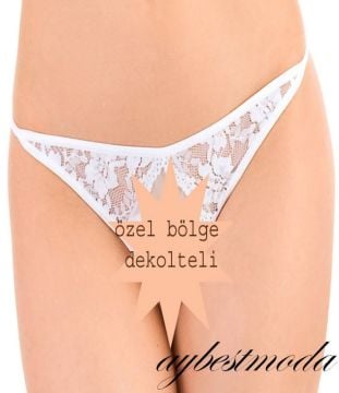 Bakire Fantazi Külot - Özel ilk Gece Çamaşırı ABM2386
