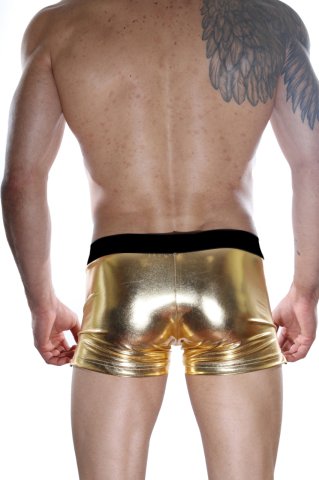 Fermuarlı Parlak Erkek Fantezi Boxer ABM7411